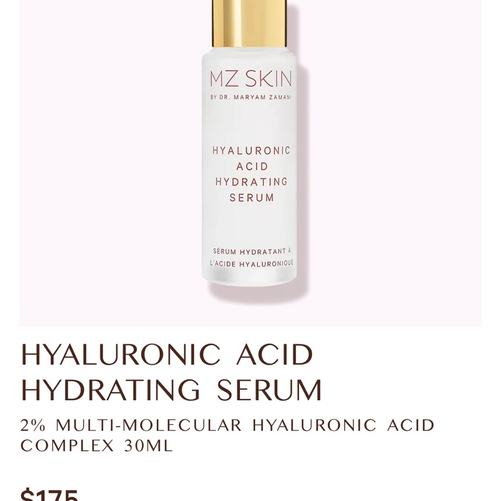 MZ Skin Hyaluronic Acid Hydrating Serum